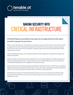 Baking Security into Critical Infrastructure